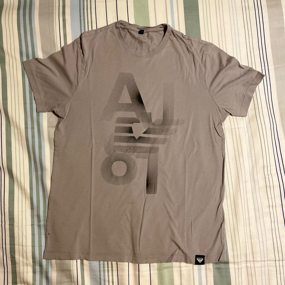 Armani Jeans Gray Tee